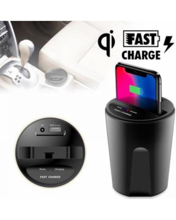 Fast Wireless Car Charger Cup